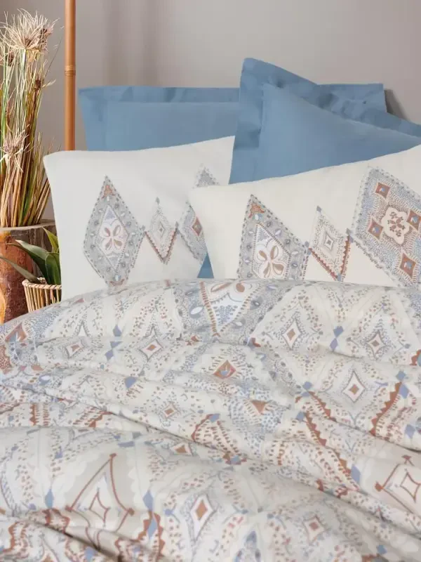 Cotton Box Bohem Постельное белье Двуспальный Zanora Indigo - 2