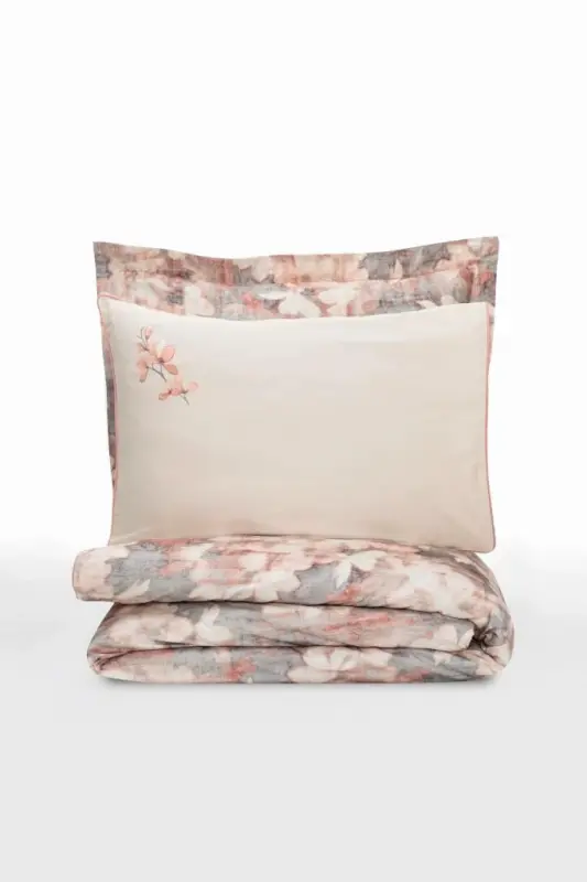 Cotton Box Çift Kişilik Elit Saten Nevresim Takımı Layana Pembe - 3