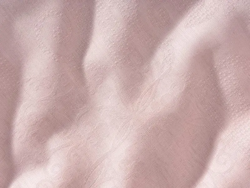 Cotton Box Çift Kişilik Jakarlı Saten Nevresim Takımı Jana Pembe - 2