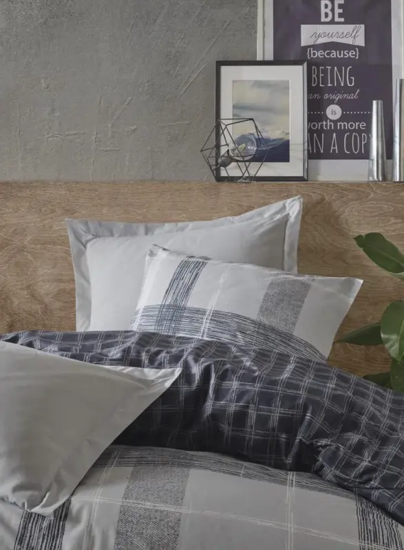 Cotton Box Çift Kişilik Nevresim Takımı Miranda Gri - 3