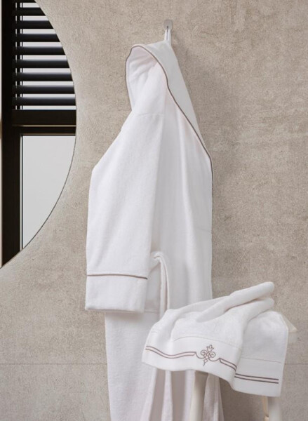 Cotton Box Classic Bathrobe Set Guher L-XL Men - 5