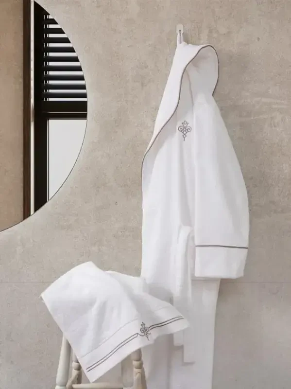 Cotton Box Classic Bathrobe Set Guher M-L Women - 2