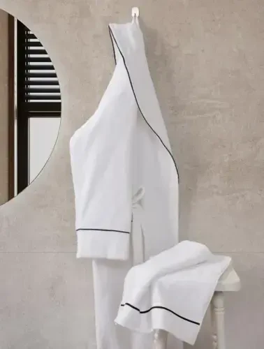 Cotton Box Classic Bathrobe Set Mahur M-L Unisex - 2