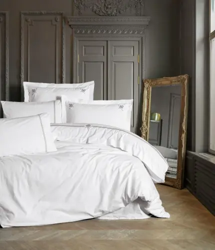 Cotton Box Classic Cotton Duvet Cover Set Double Guher - 1