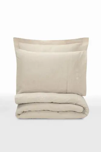 Cotton Box Cotton Linen Double Duvet Cover Set Forbes - NEVRESIMDUNYASI (1)
