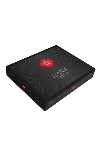 Cotton Box Dark Double Bed Linen Set Armor Black - 4