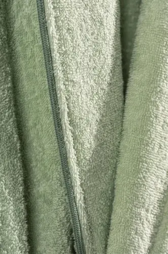 Cotton Box Deluxe Single Bathrobe Set Green - NEVRESIMDUNYASI (1)