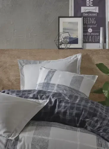 Cotton Box Double Bed Sheet Set Miranda Gray - 3