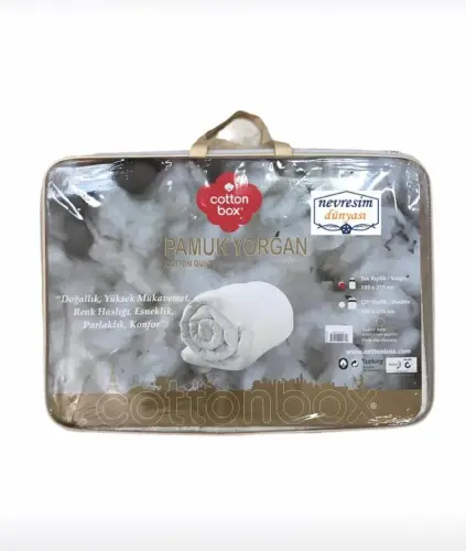 Cotton Box Double Size Cotton Quilt - NEVRESIMDUNYASI (1)