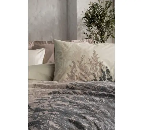 Cotton Box Dual Çift Kişilik Nevresim Takımı Lindon Bej - NEVRESIMDUNYASI (1)