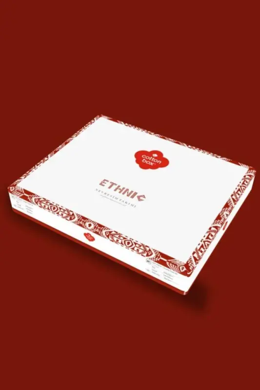 Cotton Box Etnich Ikkilik Karavot to'plami Dakota Gray - 3