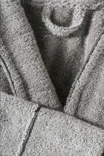 Cotton Box Exclusive Single Bathrobe Set Grey L/XL - 2