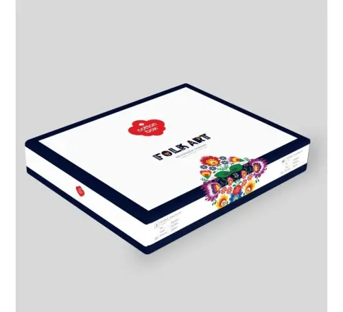 Cotton Box Folk Art Двуспальный Комплект Постельного Белья Vizon - 4