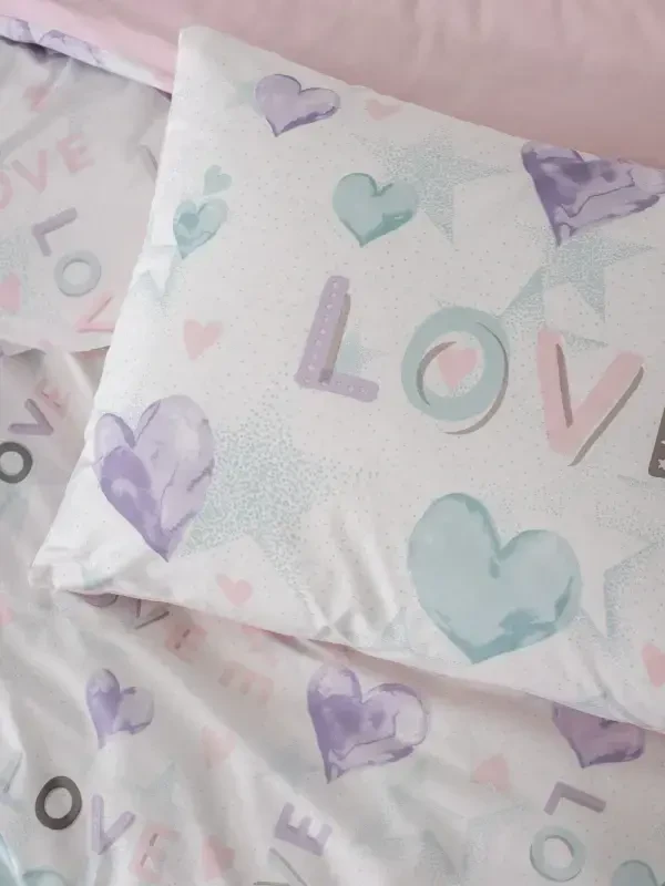 Cotton Box Genç Ranforce Nevresim Takımı Tek Kişilik Lovella Pembe - 3