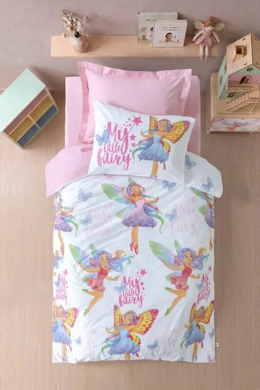 Cotton Box Genç Ranforce Nevresim Takımı Tek Kişilik Twila Pembe - NEVRESIMDUNYASI
