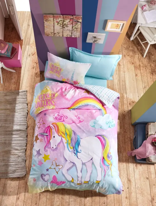 Cotton Box Genç Ranforce Постельное белье Одноместный Dream Mint - 1