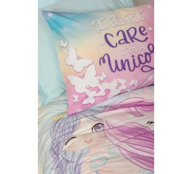 Cotton Box Genç Ranforce Постельное Белье Односпальный Sirena Mint - 2