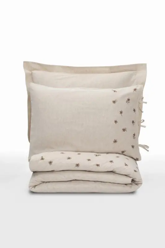 Cotton Box Cotton Keten Çift Kişilik Nevresim Takımı Arie - 4