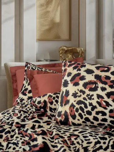 Cotton Box Leoluxe Tile Satin Duvet Cover Set Double Size - NEVRESIMDUNYASI (1)