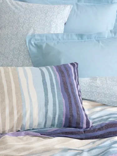Cotton Box Line Double Bed Sheet Set Fonte Mint - NEVRESIMDUNYASI (1)