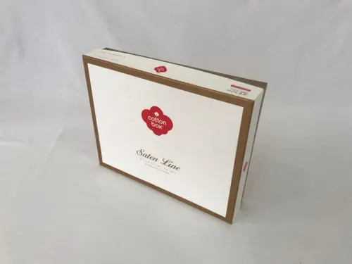 Cotton Box Loren Bej Ikkita kishilik Satin Nevresim To'plami - 3
