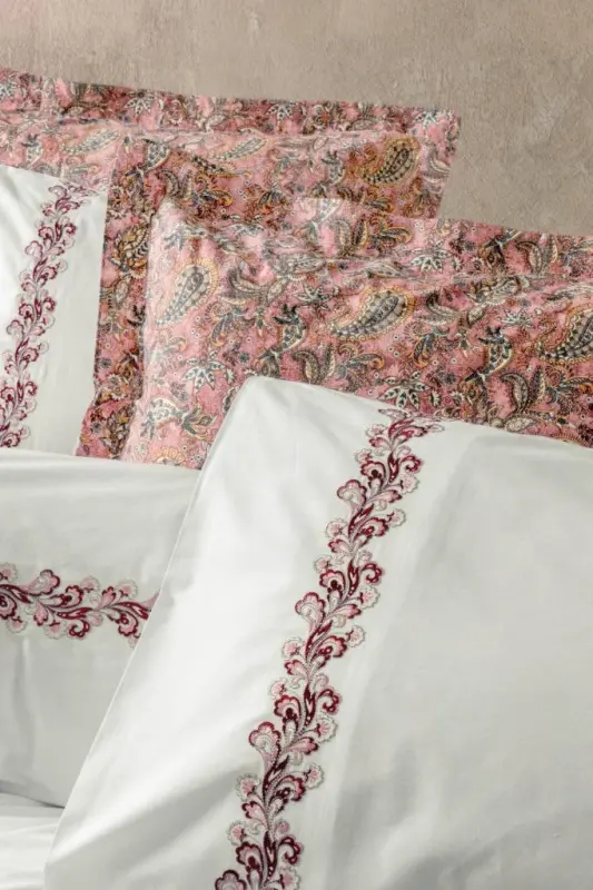 Cotton Box Majestic Seri Ikkilik Karavotli Toʻshak Toʻplami Voyager Pushti - 2