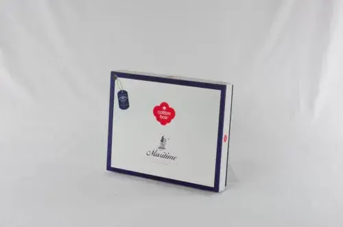 Cotton Box Maritime Nevresim Takımı Çift Kişilik Sail Mavi - Modazone (1)