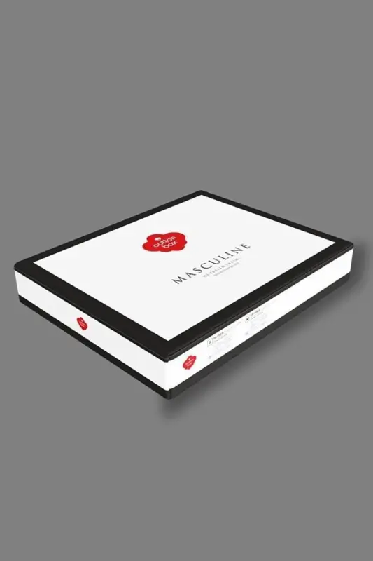 Cotton Box Masculine Bir kishilik Nevresim Takımı Abel Qizil - 4