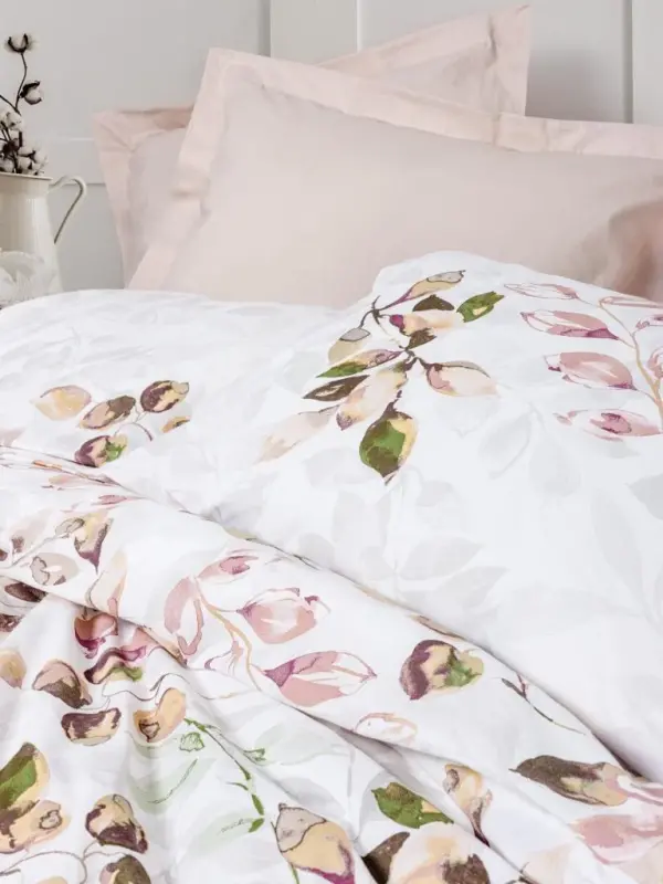 Cotton Box Model Brice Beige Single Duvet Cover Set - 2