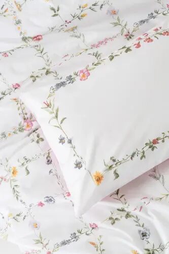 Cotton Box Modeline Ranforce Tek Kişilik Nevresim Takımı Trellis Pembe - 2