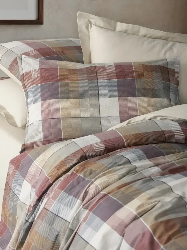 Cotton Box Modeline Tek Kişilik Nevresim Takımı Terra Bej - 2