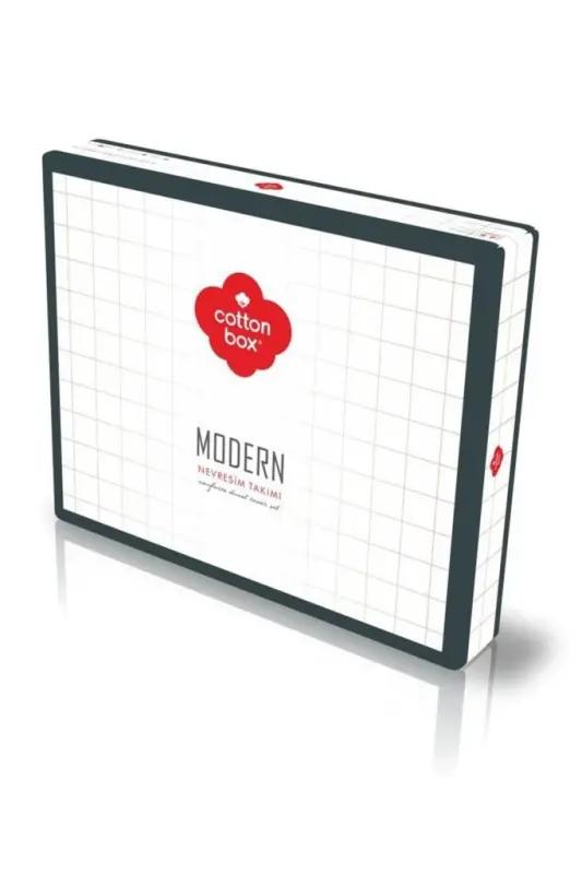 Cotton Box Modern Juft Kişilik Nevresim Takımı Stark Dolchin - 3