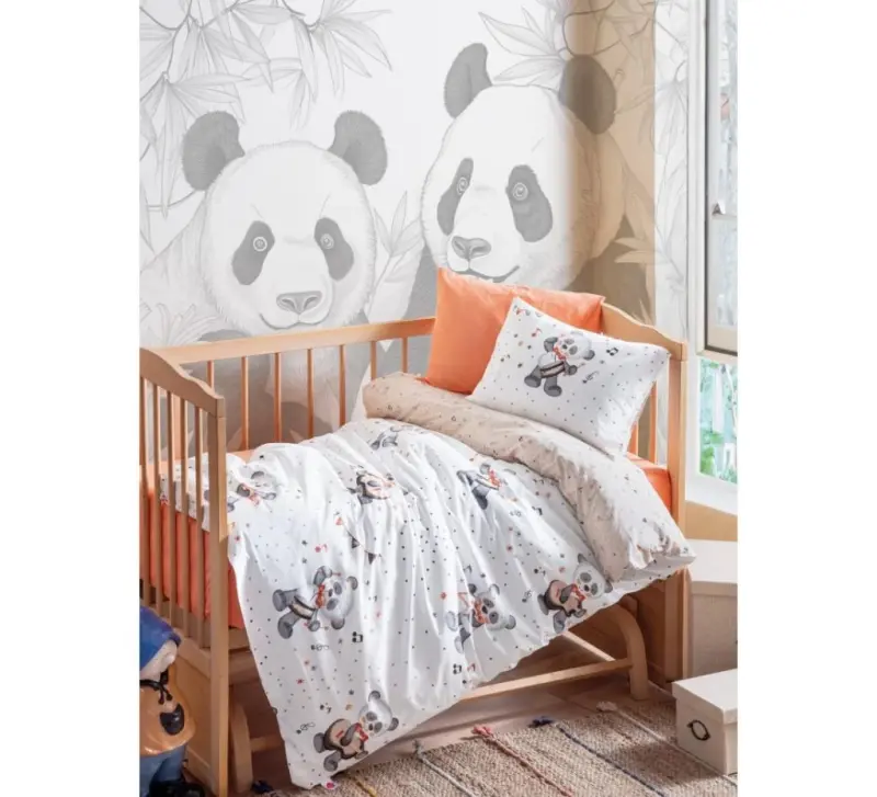 Cotton Box Musico Orange Baby Bedding Set - NEVRESIMDUNYASI