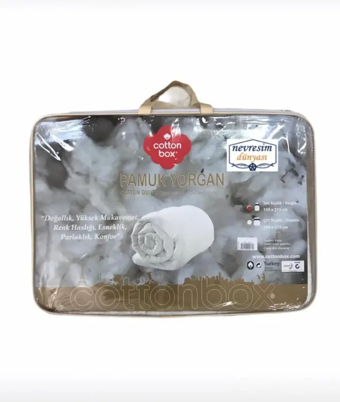 Cotton Box Paxta Ikki kishilik ko'rpasi - 2