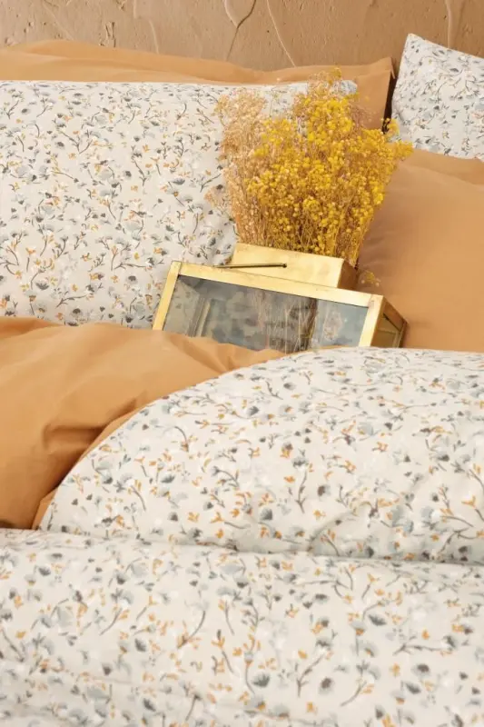 Cotton Box Petite Çift Kişilik Nevresim Takımı Posy Bej - 2