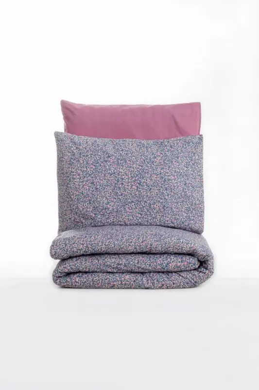 Cotton Box Petite Double Bed Linen Set Penny Dusty Rose - 3