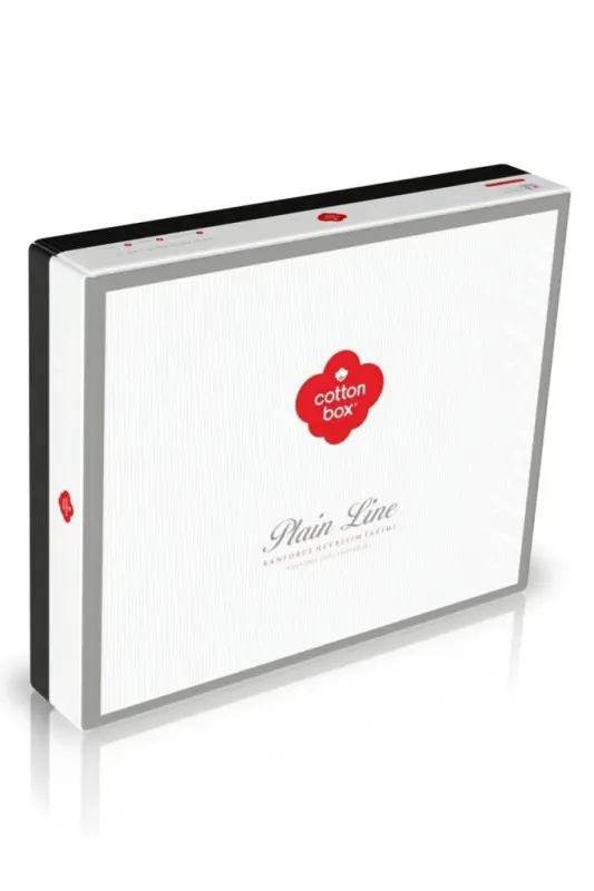 Cotton Box Plain Двуспальный комплект постельного белья Vizon Krem - 2