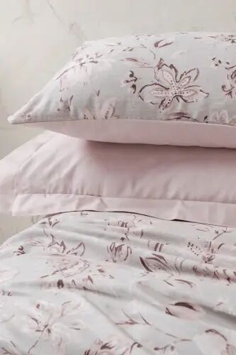 Cotton Box Saten Nevresim Takımı Çift Kişilik Calluna Pudra - NEVRESIMDUNYASI (1)