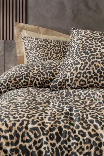Cotton Box Saten Nevresim Takımı Çift Kişilik Kalahari Bej - NEVRESIMDUNYASI (1)