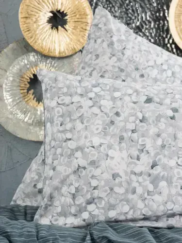 Cotton Box Single Minimal Duvet Cover Set Molly Anthracite - 3