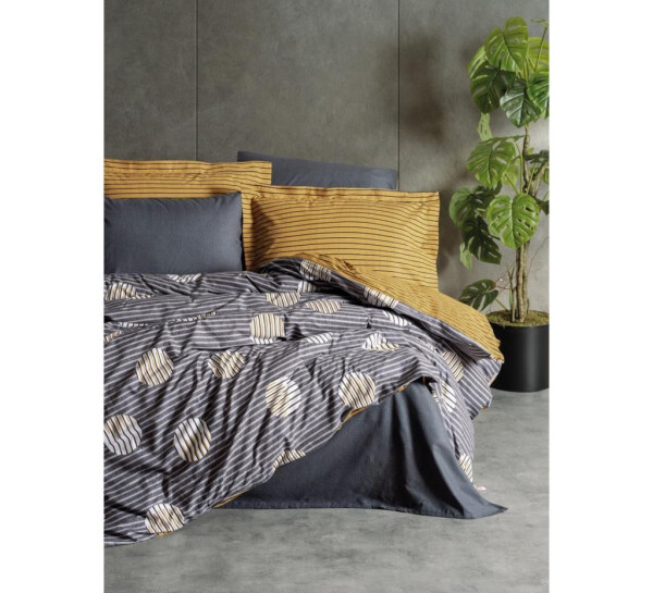 Cotton Box Single Modern Duvet Set Strew Grey - 1