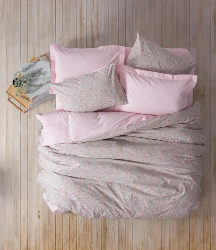 Cotton Box Single Petit Duvet Cover Set Sihu Pink - NEVRESIMDUNYASI