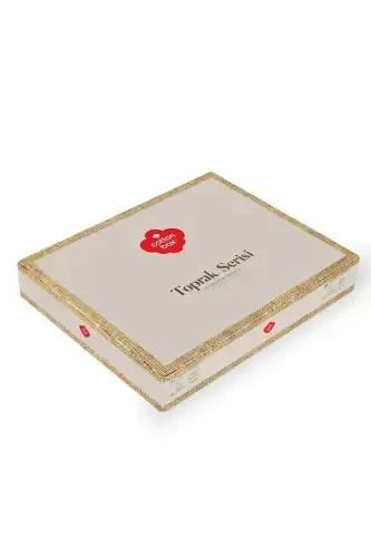 Cotton Box Terracotta Double Bed Duvet Cover Set Taron Mink - 4