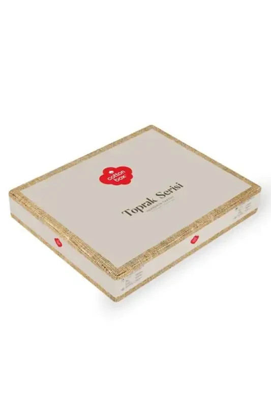 Cotton Box Toprak Vertu Antrasit Çift Kişilik Nevresim Takımı - 3