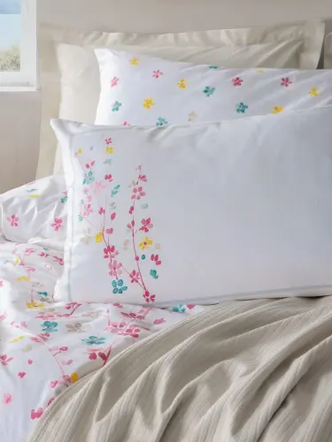 Cotton Box Vivid Çift Kişilik Pikeli Nevresim Takımı Flare Bej - NEVRESIMDUNYASI (1)