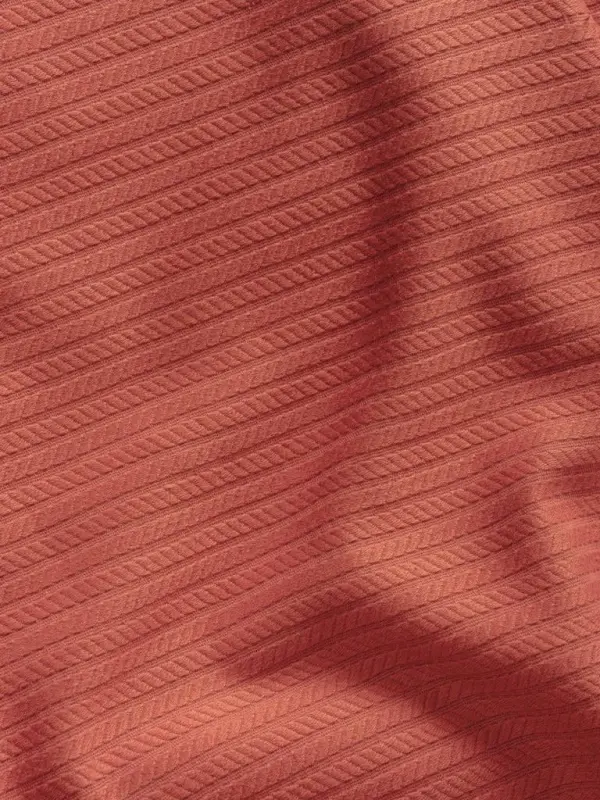 Cotton Box Vivid Çift Kişilik Pikeli Nevresim Takımı Paisia Tarçın - 4