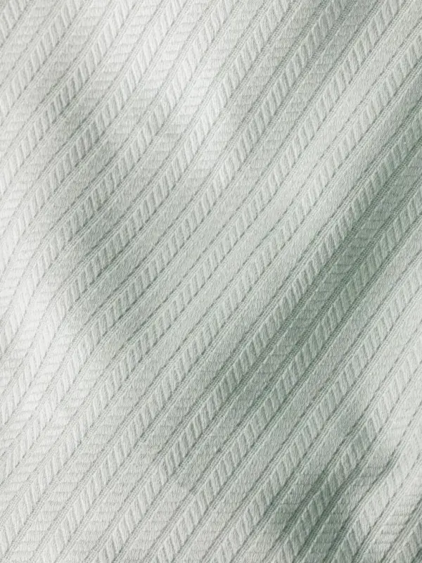 Cotton Box Vivid Double Pique Duvet Cover Set Minty Mint - 3