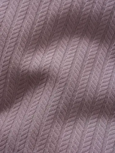 Cotton Box Vivid Ikki kishilik pikeli ko'rpa-to'shak to'plami Flurry Lila - 3