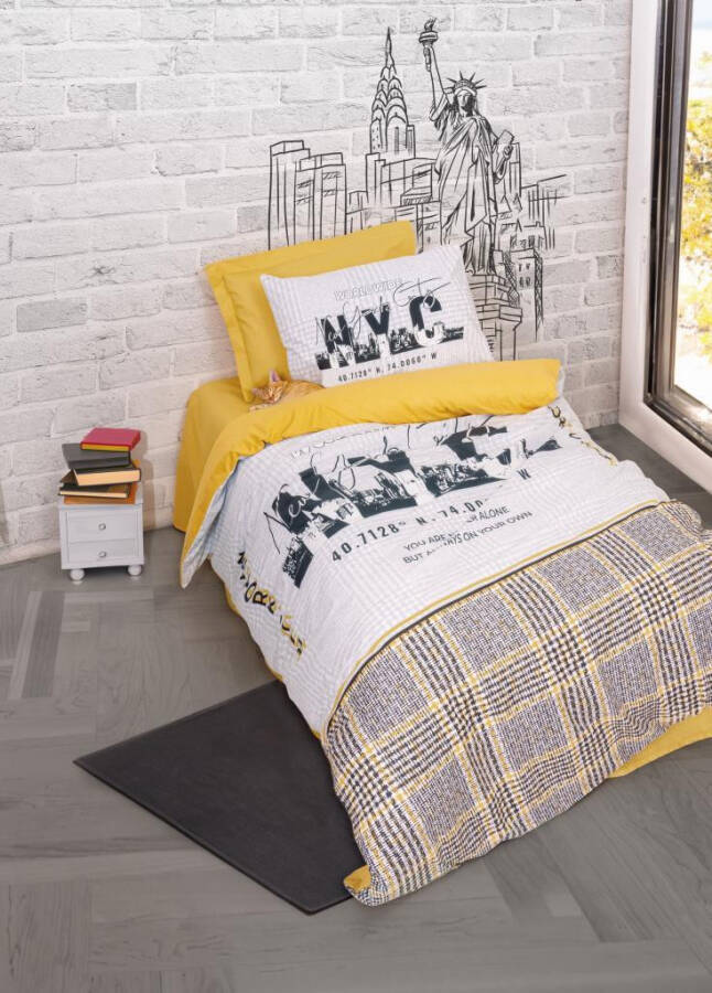 Cotton Box Youth Ranforce Duvet Set Single - 3