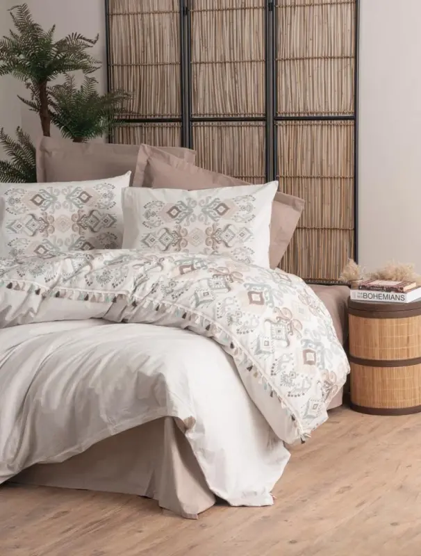 Cotton Candy Double Bed Set Asilo Brown - 1